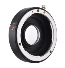 Адаптер (перехідник) Nikon - Pentax PK (Ai-PK) з коригувальною лінзою