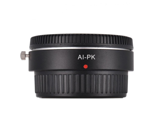 Адаптер (перехідник) Nikon - Pentax PK (Ai-PK) з коригувальною лінзою