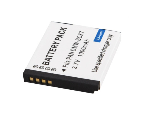 Акумулятор DMW-BCK7 (аналог DMW-BCK7E, NCA-YN101J) на 1000 мА для камер Panasonic
