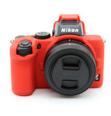 Захисний силіконовий чохол для фотоапаратів Nikon Z50 - червоний