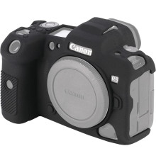 Захисний силіконовий чохол для фотоапаратів Canon EOS R5, R6 - чорний