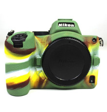Захисний силіконовий чохол для фотоапаратів Nikon Z5 - камуфляж