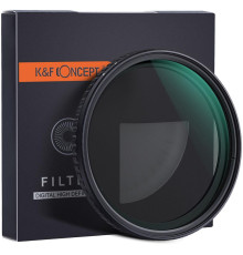 Світлофільтр K&F Concept 49 mm Nano-X - ND2-32 + CPL поляризаційний + нейтрально-сірий зі змінною щільністю