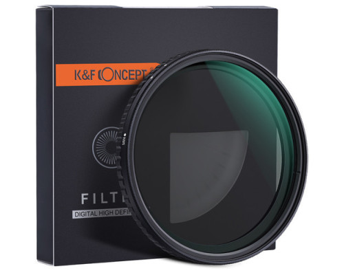 Світлофільтр K&F Concept 40.5 mm Nano-X - ND8-ND128 - нейтрально-сірий зі змінною щільністю