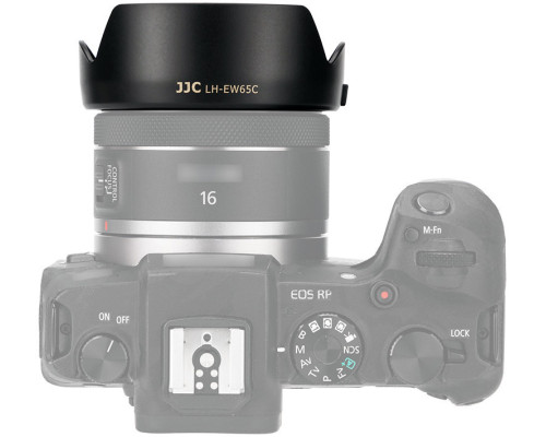 Бленда EW-65C (LH-EW65C BLACK) - JJC для объектива Canon RF 16mm f/2.8 STM