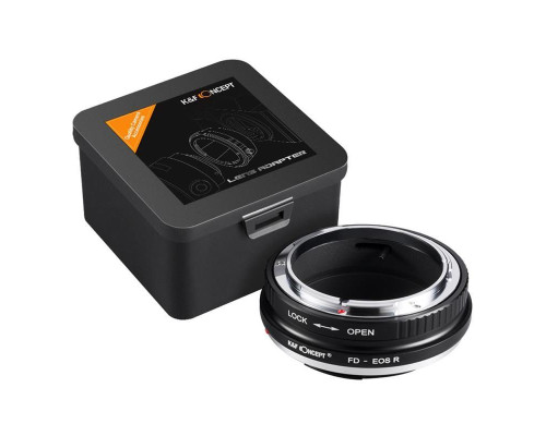 Адаптер (перехідник) K&F Concept FD - CANON EOS R (для бездзеркальних камер Canon з байонетом EOS RF)