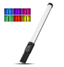 LED — освітлювач, відеосвітло, жзл RGB — Puluz PU4134 50 см (122 діоди) з вбудованим АКБ (2200 ма)