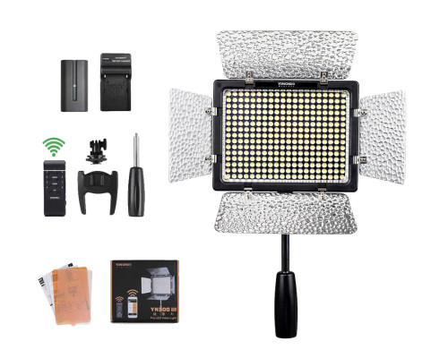 Комплект (набір) "LIGHT L" - LED - світло Yongnuo YN-300 III (3200-5500K) + акумулятор NP-F950 + зарядне