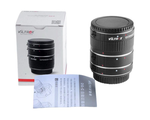 Макрокольца Viltrox DG-C автофокусные для фотокамер Canon (байонет EF/EF-S) - для зеркальных камер