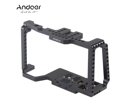 Клітка (cage) Andoer для Blackmagic Pocket Cinema Camera 4K 6K (BMPCC4K-RC) — обвіс зі швидкознімним майданчиком