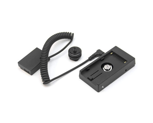 Муфта Canon LP-E17 і адаптер живлення батареї NP-F (вставка, каплер DR-E18)