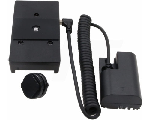 Муфта Canon LP-E6 і адаптер живлення батареї NP-F (вставка, каплер DR-E6)