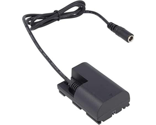 Каплер Canon DR-E6 з ЧИПОМ — фальш-акумулятор LP-E6, фіктивний акумулятор, муфта, пустушка