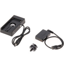 Муфта Canon LP-E12 і адаптер живлення батареї NP-F (вставка, каплер DR-E12)