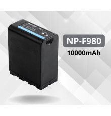 Акумулятор NP-F980 (NP-F970, NP-F960) з функцією Powerbank і USB для камер SONY і LED світла (10000 ma)