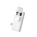 Повер банк (powerbank) Letang LT-S160 — 20000 ma, 2,1 A з вбудованими кабелями Micro-USB, Type C, USB-A X 2