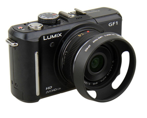 Бленда JJC LH-46GFII для об'єктива Olympus M.Zuiko DIGITAL 17mm F/1.8, ED 60 mm F/2.8 Macro