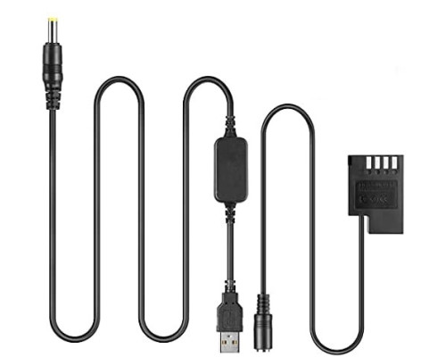 USB-адаптер живлення DMW-DCC12 (разом з акумулятором DMW-BLF19) для камер Panasonic
