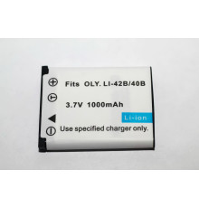 Акумулятор для фотоапаратів OLYMPUS - акумулятор (Li-42B, Li-40B, EN-EL10, F-NP45) - 1000 ma