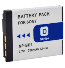Акумулятор NP-BD1 (NP-FD1) - аналог для фотоапаратів Sony - 750 ma