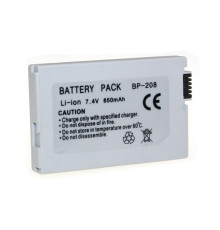 Акумулятор для камер CANON - BP-208 (BP-308) аналог - 850 ma