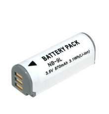 Акумулятор NB-9L для фотоапаратів CANON - аналог 870 ma