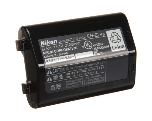 Акумулятор EN-EL4a (EN-EL4) для NIKON D2H, D2Hs, D2X, D2Xs, D3, D3S, D3X, F6