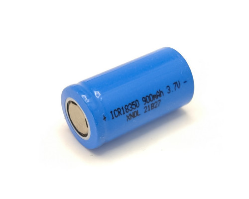 Комплект: 1 шт - акумулятор 18350 PKCELL 900 + зарядний пристрій з USB - JR2020-1
