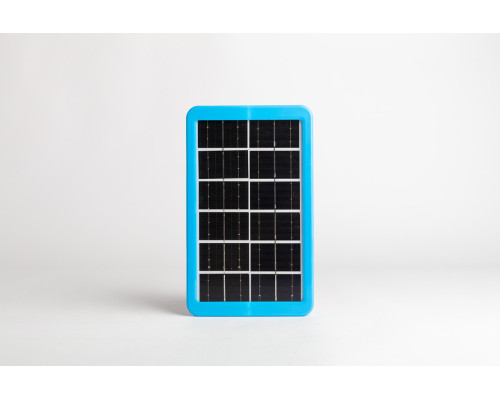 Портативна сонячна станція HB-1920 для заряджання ґаджетів — Power Bank, ліхтар, прожектор, 3 лампи, MP3, FM