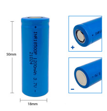 Акумулятор 18500 PKCELL 1200 mAh (Li-Ion)