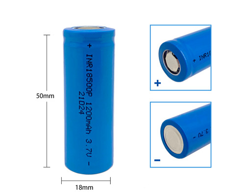 Акумулятор 18500 PKCELL 1200 mAh (Li-Ion)