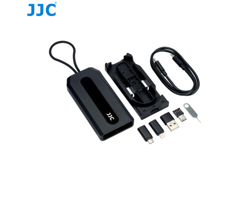 Багатофункціональний набір кабелів JJC MCK-CS1BK з футлярі з місцем під карти пам'яті