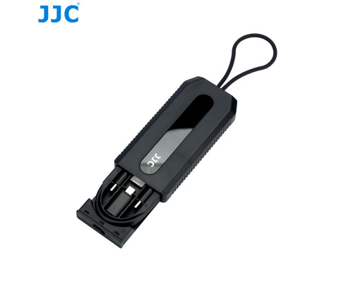 Багатофункціональний набір кабелів JJC MCK-CS1BK з футлярі з місцем під карти пам'яті