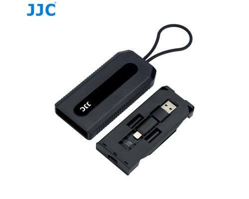 Багатофункціональний набір кабелів JJC MCK-CS1BK з футлярі з місцем під карти пам'яті