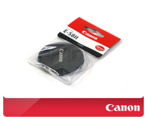 Кришка передня для об'єктивів CANON - E-58 II - діаметр 58 мм