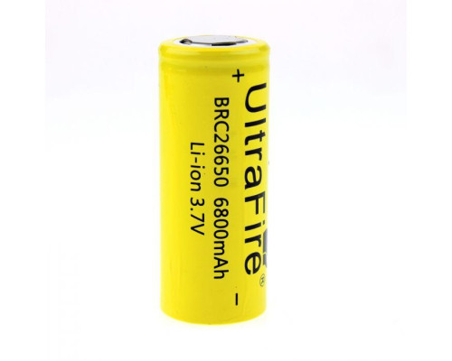 Акумулятор Li-ion тип 26650 Ultrafire 6800 mAh