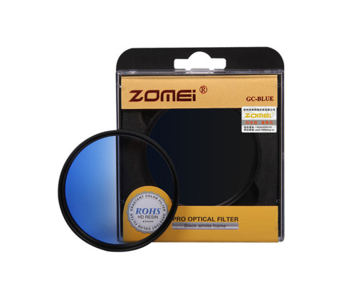 Градієнтний світлофільтр ZOMEI 72 мм - блакитний (blue)