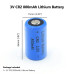 Аккумулятор CR2, (RCR2) Ultrafire 800 mAh 3.0 В.