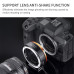 Адаптер (перехідник) автофокусний K&F Concept EF-EOS R для Canon EF, EF-S на байонет Canon EOS RF (EF-EOS RF)