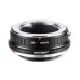 Адаптер (перехідник) K&F Concept — Minolta MD — CANON EOS R (для камер Canon з байонетом EOS RF) (MD-EOS R)
