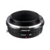 Адаптер (перехідник) K&F Concept — Minolta MD — CANON EOS R (для камер Canon з байонетом EOS RF) (MD-EOS R)