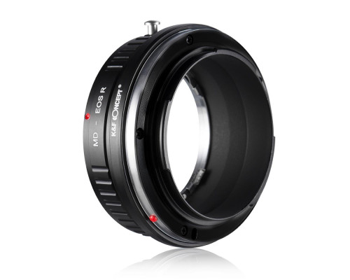 Адаптер (перехідник) K&F Concept — Minolta MD — CANON EOS R (для камер Canon з байонетом EOS RF) (MD-EOS R)