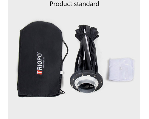 Софтбокс, розсіювач, дифузор (Softbox), октобокс Triopo — K2-55 з байонетом Bowens/Elichrom