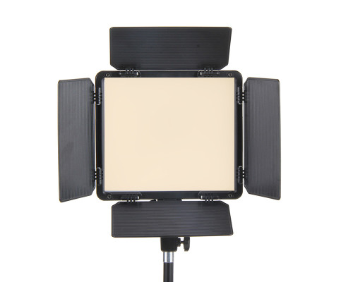 LED — освітлювач, відеосвітло Triopo TTV-480Bi (3200-6500 K) з регулюванням і мережевим адаптером