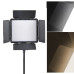LED — освітлювач, відеосвітло Triopo TTV-480Bi (3200-6500 K) з регулюванням і мережевим адаптером