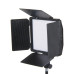 LED — освітлювач, відеосвітло Triopo TTV-480Bi (3200-6500 K) з регулюванням і мережевим адаптером