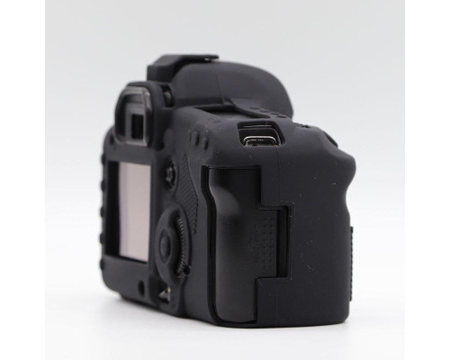 Захисний силіконовий чохол для фотоапаратів Canon EOS 5D Mark II — чорний