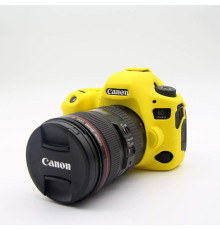 Захисний силіконовий чохол для фотоапаратів Canon EOS 6D Mark II — жовтий