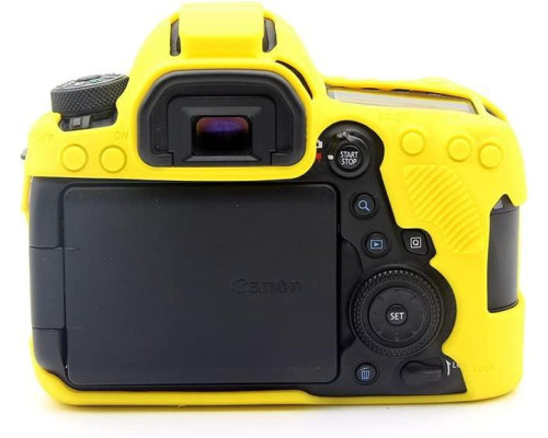 Захисний силіконовий чохол для фотоапаратів Canon EOS 6D Mark II — жовтий