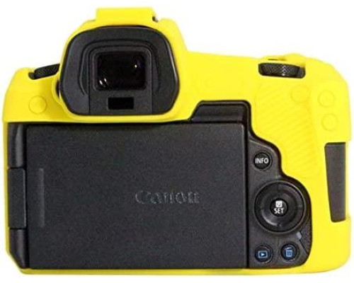 Защитный силиконовый чехол для фотоаппаратов Canon EOS R - желтый